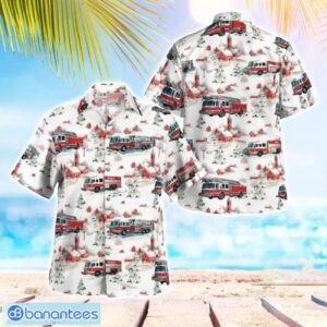 New York Buffalo Fire Department Christmas 3D Hawaiian Shirt Gift For Summer Product Photo 1