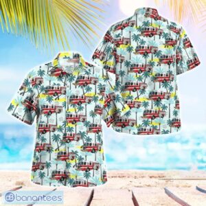 Florida, Oldsmar Fire Rescue Department Hawaiian Shirt Men Women Beach Shirt Product Photo 1