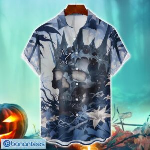 Dallas Cowboys NFL Skull Halloween Hawaiian Shirt Special Gift For Fans Product Photo 1