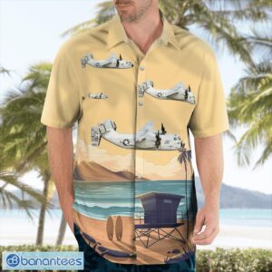 US Navy Grumman C-2A-05-GR Greyhound Of VRC-50 Foo Dogs Hawaiian Shirt Men Women Beach Shirt Product Photo 3