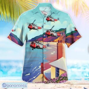 Royal Navy Westland WS-61 Sea King HAS6 Beach Hawaiian Shirt Summer Gift Product Photo 2
