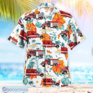 Florida, Flagler County Fire Rescue Christmas 3D Hawaiian Shirt Gift For Summer Product Photo 3