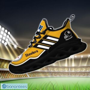 Custom Name NFL Pittsburgh Steelers Sneakers Sport Team Max Soul Shoes For Men Women Product Photo 6