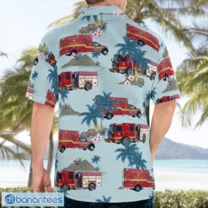Walton County Fire Rescue, Florida Hawaiian Shirt Beach Summer Shirt Product Photo 2