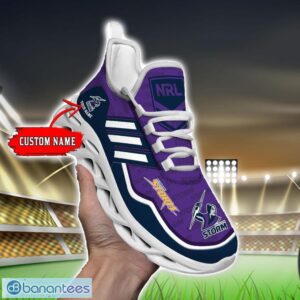 Custom Name For Fans NRL Melbourne Storm Personalized Max Soul Shoes Running Sneakers Product Photo 6