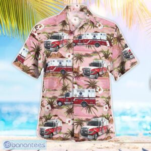 Wilcox Volunteer Fire Department 3D Hawaiian Shirt Product Photo 3