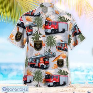 Finland Fire Department Aloha Hawaiian Shirt Product Photo 2