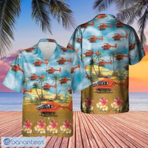 German Air Medical Services Helicopter 1 Hawaiian Shirt Gift For Summer Vacation Product Photo 1