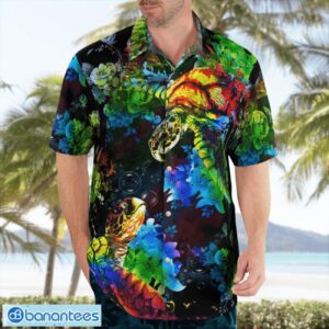 Turtles LBGT 3D Hawaiian Shirt Product Photo 4