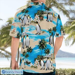 Penguins Tropical 3D Summer Aloha Hawaiian Shirt Product Photo 1