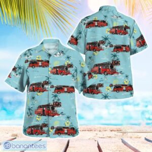 Whitestown Fire Department 3D Summer Aloha Hawaiian Shirt Product Photo 1