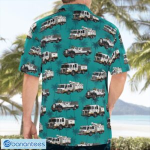 Lutherville-Timonium, Baltimore County, Maryland, Lutherville Volunteer Fire Company Summer Hawaiian Shirt For Men Women Product Photo 2