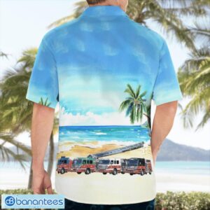 New York, Bay Shore Fire Department Summer Hawaiian Shirt For Men Women Product Photo 2