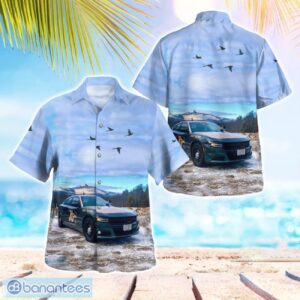 New Hampshire State Police Hawaiian Shirt Beach Shirt Summer Holiday Gift Product Photo 1