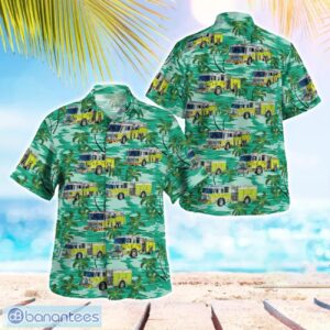 Pennsylvania, Fort Washington Fire Company Aloha Hawaiian Shirt Product Photo 1