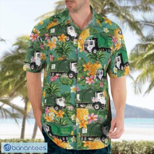 Waste Management Garbage Truck 3D Summer Aloha Hawaiian Shirt Product Photo 4