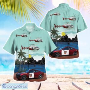 Minnesota State Patrol Dodge Chargers & Bell 407 Beach Hawaiian Shirt Summer Gift Product Photo 1