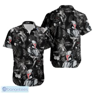 Darth Vader, Mandalorian, Mando, Chewbacca Hawaii Summer Hawaiian Shirt Product Photo 1