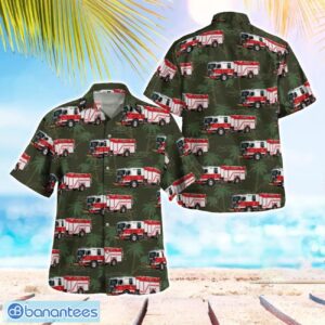 Unionville, Pennsylvania, Po-Mar-Lin Fire Company Hawaiian Shirt Summer Beach Shirt Product Photo 1