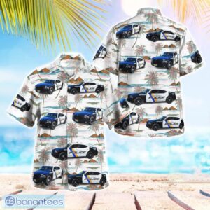 North Brunswick Police Department Dodge Charger RMP 3D Hawaiian Shirt Product Photo 1