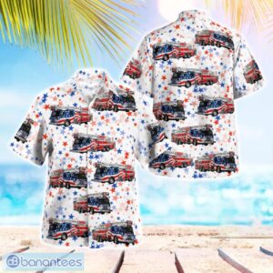Napa Fire Department, California Hawaiian Shirt Button Summer Shirt Product Photo 1