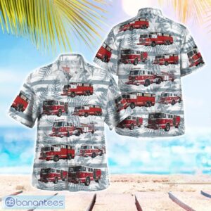 Washington D.C. Fire Department Aloha Hawaiian Shirt Product Photo 1