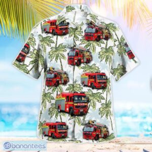 Oxfordshire, England, Oxfordshire Fire and Rescue Service Hawaiian Shirt Beach Shirt Summer Holiday Gift Product Photo 2