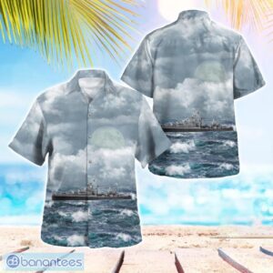 Royal Navy HMS Sirius (82) 3D Summer Aloha Hawaiian Shirt Product Photo 1