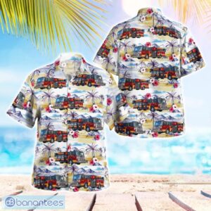 Flossmoor Fire Department, Illinois Beach Hawaiian Shirt Gift For Summer Holiday Product Photo 1