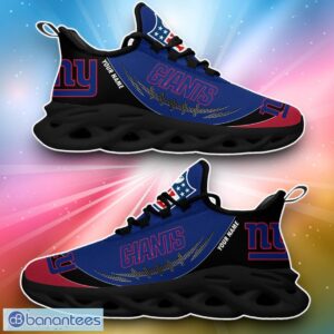 New York Giants Custom Name Max Soul Shoes For Fans Sport NFL Product Photo 2