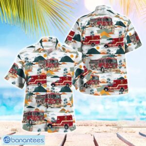 Roswell Fire Department 3D Summer Aloha Hawaiian Shirt Product Photo 1
