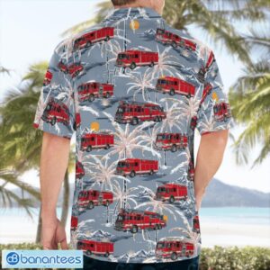 Portland, Oregon, Portland Fire Department Summer Hawaiian Shirt For Men Women Product Photo 2