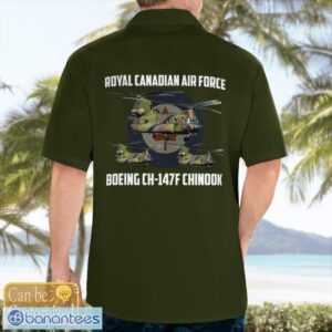 Custom Name RCAF Boeing CH-147F Chinook Hawaiian Shirt Gift For Summer Vacation Product Photo 4