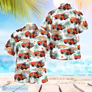 Ireland Dublin Airport Fire and Rescue Service Summer Hawaiian Shirt For Men Women Product Photo 1