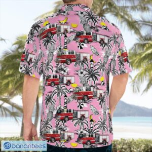 Oakland Fire Department, California Hawaiian Shirt Button Summer Shirt Product Photo 2