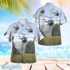 Kern County Fire Department Bell 205 3D Hawaiian Shirt Product Photo 1
