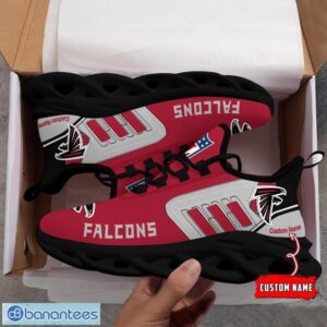 Custom Name NFL Atlanta Falcons Max Soul Shoes Personalized Running Sneakers Product Photo 6
