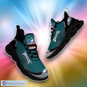 Philadelphia Eagles Custom Name Max Soul Shoes For Fans Sport NFL Product Photo 3