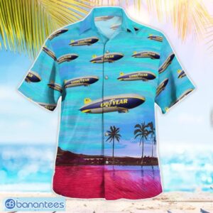 Goodyear Zeppelin LZ N07-101 Zeppelin NT Hawaiian Shirt Gift For Summer Vacation Product Photo 2