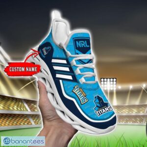 Custom Name For Fans NRL Gold Coast Titans Personalized Max Soul Shoes Running Sneakers Product Photo 6
