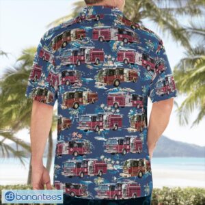 Mississippi Starkville Fire Department Ladder Truck Hawaiian Shirt Beach Shirt Summer Holiday Gift Product Photo 4
