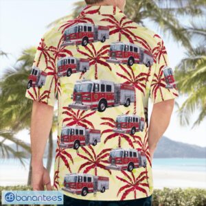 Mogadore, Ohio, Village Of Mogadore Fire Department Aloha Hawaiian Shirt Product Photo 2