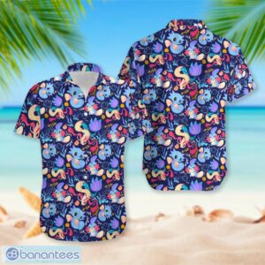 Horsea Pokemon Water Type Summer Hawaiian Shirt Product Photo 1