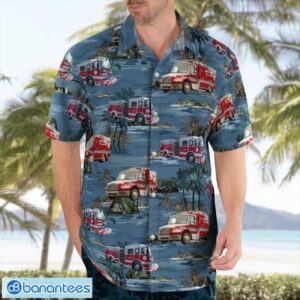 Seven Hills, Ohio, Seven Hills Fire Department Summer Hawaiian Shirt For Men Women Product Photo 4