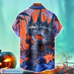 Denver Broncos NFL Skull Halloween Hawaiian Shirt Special Gift For Fans Product Photo 2