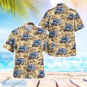 Florida, Collier County EMS Hawaiian Shirt Men Women Beach Shirt Product Photo 1