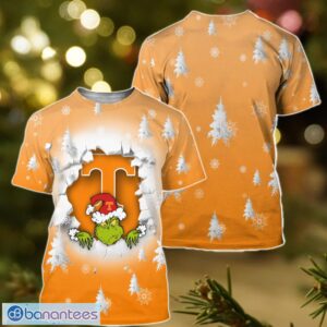 Tennessee Volunteers Grinch 3D T-Shirt Hoodie Sweatshirt Gift For Christmas Product Photo 2