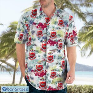 United States Army Engineer School Aloha Hawaiian Shirt Product Photo 3