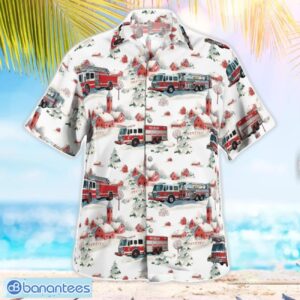 New York Buffalo Fire Department Christmas 3D Hawaiian Shirt Gift For Summer Product Photo 2