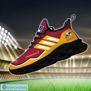 Custom Name NFL Arizona Cardinals Sneakers Sport Team Max Soul Shoes For Men Women Product Photo 2